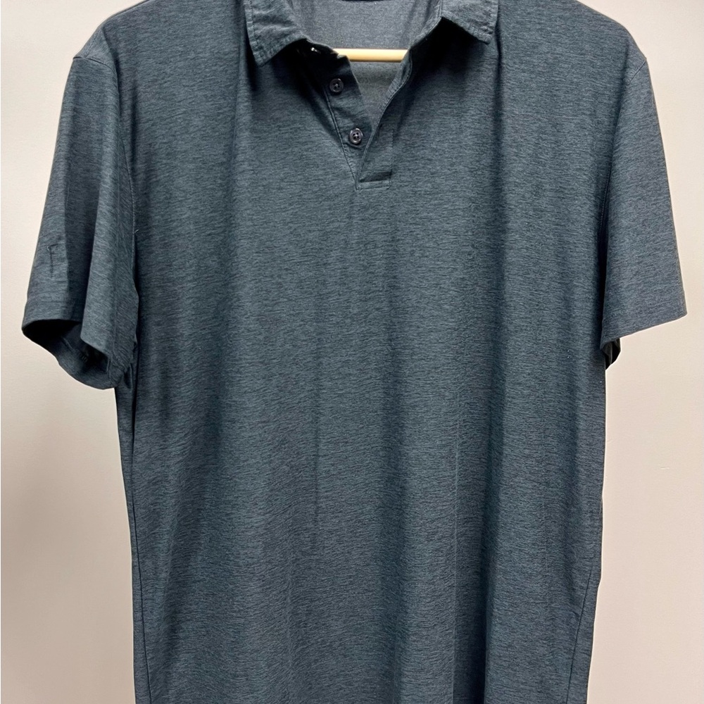 Vuori Men's Polo Shirt - Dark Gray